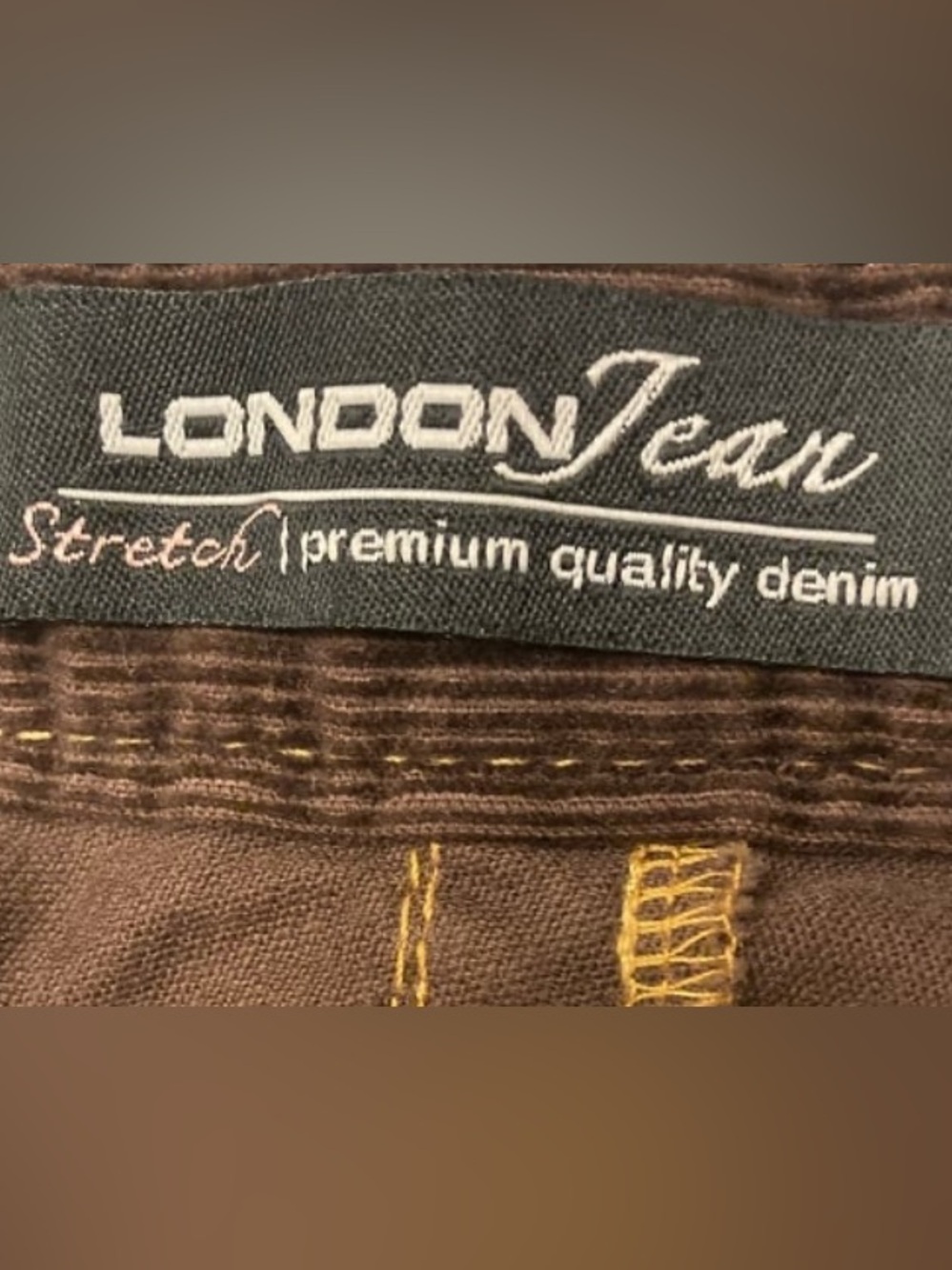 Vintage Victoria’s Secret “London Jean” Boot Cut Cotton Corduroy Jeans - Picture 12 of 13
